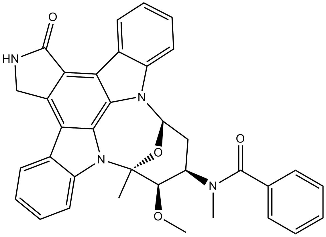 Midostaurin(PKC412)ͼƬ