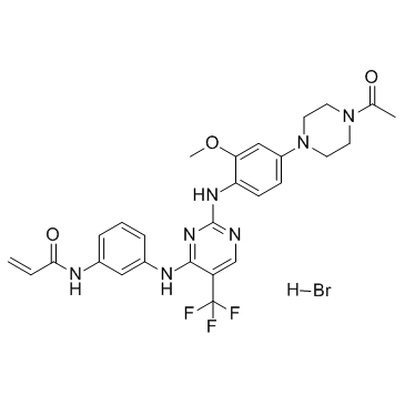 Rociletinib hydrobromide(CO-1686(hydrobromide))ͼƬ