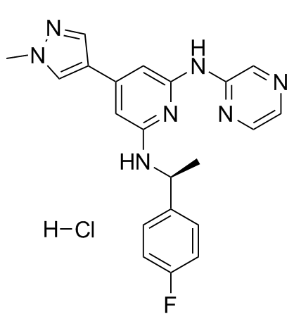 Ilginatinib hydrochloride(NS-018 hydrochloride)ͼƬ