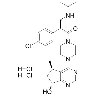 Ipatasertib dihydrochloride(GDC-0068(dihydrochloride))ͼƬ