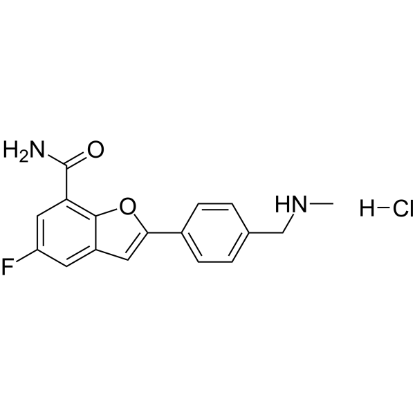 Mefuparib hydrochloride图片