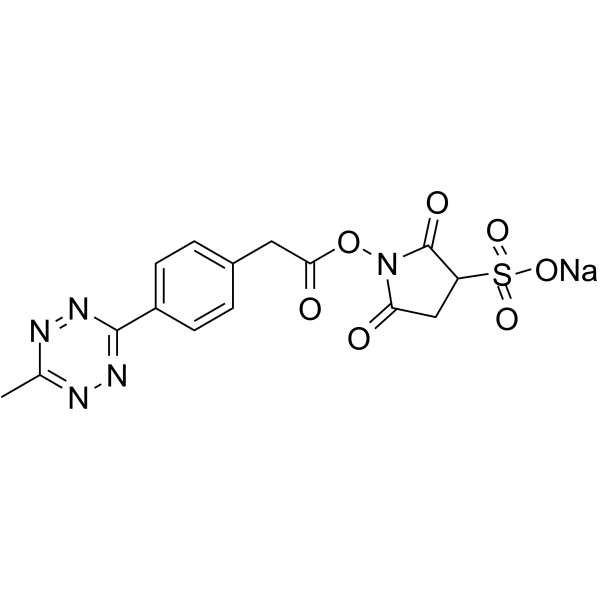 Methyltetrazine-Sulfo-NHS ester sodium图片