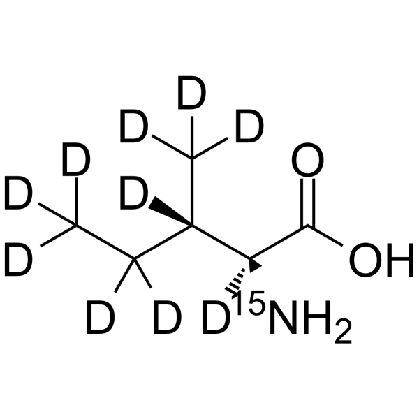 L-Isoleucine-15N,d10图片