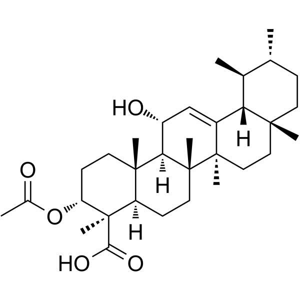 3-O-Acetyl-11-hydroxy-beta-boswellic acidͼƬ