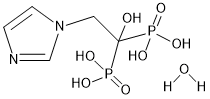 Zoledronic acid hydrate(CGP 42446)图片