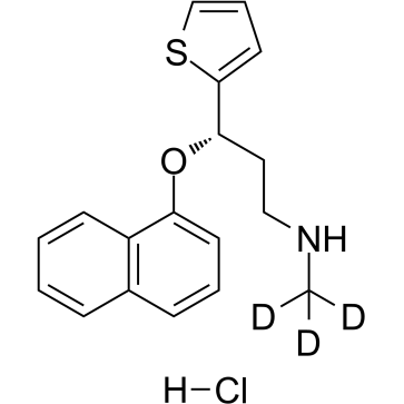 Duloxetine D3 HCl(LY248686 D3 HCl)图片