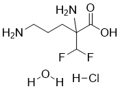 Eflornithine HCl hydrate(DFMO MDL71782 RMI71782)ͼƬ