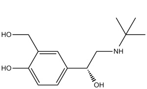 Salbutamol(AH-3365 Albuterol)ͼƬ