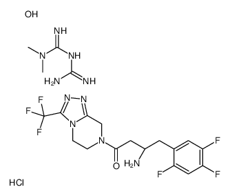 Metformin hydrochloride mixture with sitagliptin phosphateͼƬ