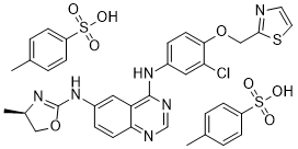 Varlitinib Tosylate(ARRY543 ASLAN001)ͼƬ