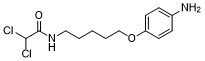 Acetamide,N-(5-(p-aminophenoxy)pentyl)-2,2-dichloro-ͼƬ