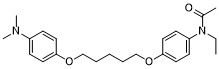 Acetanilide,4'-(5-(p-(dimethylamino)phenoxy)pentyloxy)-N-ethyl-ͼƬ