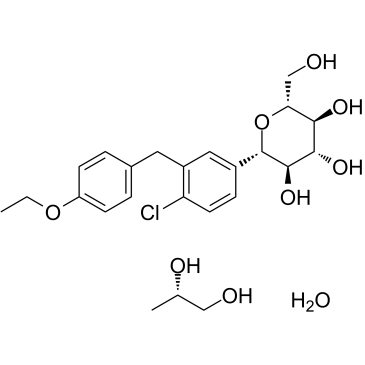 Dapagliflozin((2S)-1,2-propanediol hydrate)ͼƬ