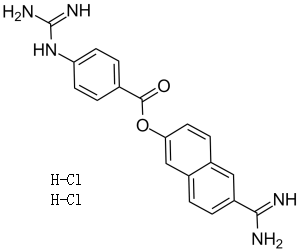 Nafamostat hydrochloride(FUT-175)ͼƬ