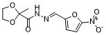 1,3-Dioxolane-2-carboxylic acid,2-methyl-,(5-nitrofurfurylidene)hydrazideͼƬ