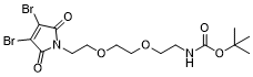 3,4-Dibromo-Mal-PEG2-Boc-AmineͼƬ