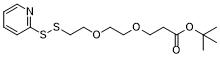 (2-pyridyldithio)-PEG2-t-butyl esterͼƬ