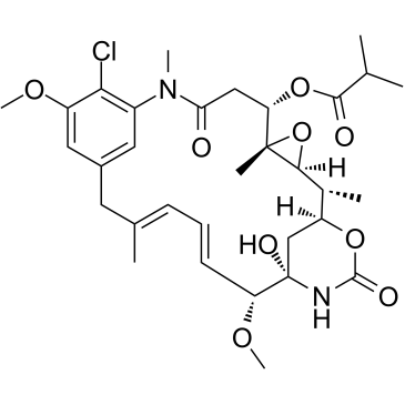 Ansamitocin P-3(Antibiotic C 15003P3' Maytansinol butyrate)ͼƬ