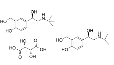 Levosalbutamol tartrate(levalbuterol)图片