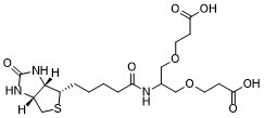 2-(Biotin-amido)-1,3-bis(carboxylethoxy)propane图片