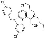 2-(Dibutylamino)-2-(2,7-dichloro-9-(4-chlorobenzylidene)-9H-fluoren-4-yl)ethanol,(RS,Z)-ͼƬ