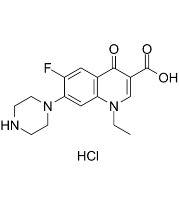 Norfloxacin hydrochloride(MK-0366)ͼƬ