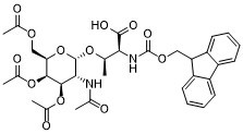 Fmoc-Thr[GalNAc(Ac)3-α-D]-OH图片