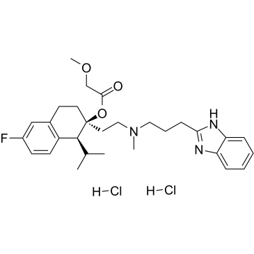 Mibefradil dihydrochloride图片