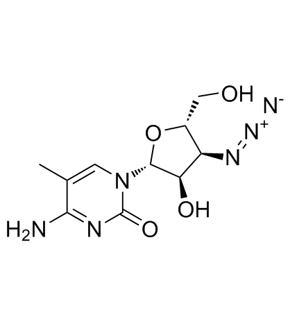 3'-Azido-3'-deoxy-5-methylcytidineͼƬ