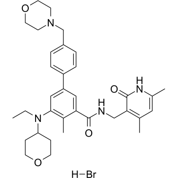 Tazemetostat hydrobromide(EPZ6438 or E7438)ͼƬ