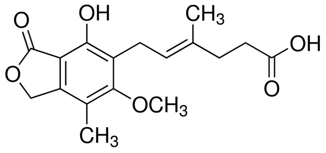 Mycophenolic acid(Mycophenolate)ͼƬ