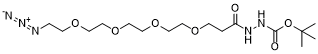 Azido-PEG4-t-Boc-hydrazide图片