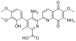 Streptonigrin(racemate)图片