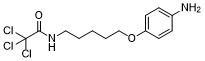 Acetamide,N-(5-(p-aminophenoxy)pentyl)-2,2,2-trichloro-ͼƬ