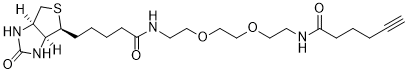 Biotin-PEG2-C4-alkyne图片