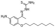 Acetophenone,5'-amino-2'-(octyloxy)-,thiosemicarbazoneͼƬ