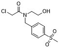 Acetamide,2-chloro-N-(2-hydroxyethyl)-N-(p-(methylsulfonyl)benzyl)-ͼƬ