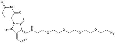 Pomalidomide-PEG4-azide图片