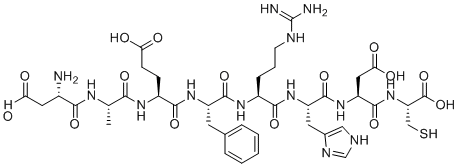 Human beta-amyloid protein 42(1-7)ͼƬ