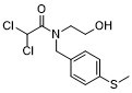 Acetamide,2,2-dichloro-N-(2-hydroxyethyl)-N-(p-(methylthio)benzyl)-ͼƬ