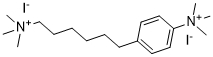 Ammonium,(6-(p-trimethylammoniophenyl)hexyl)trimethyl-,diiodideͼƬ