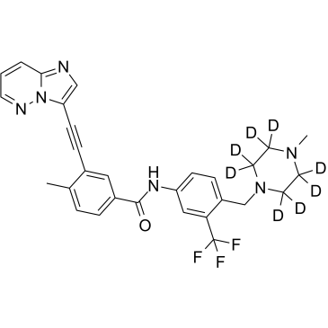 Ponatinib D8ͼƬ