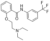 Benzamide,2-(2-(diethylamino)ethoxy)-N-(3-(trifluoromethyl)phenyl)-ͼƬ