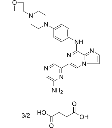 Lanraplenib succinate(GS9876 GS-SYK)ͼƬ