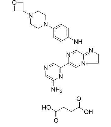 Lanraplenib monosuccinate(GS9876 GS-SYK)ͼƬ