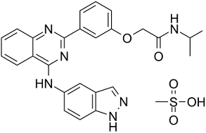 Belumosudil mesylate(KD025 mesylate)图片