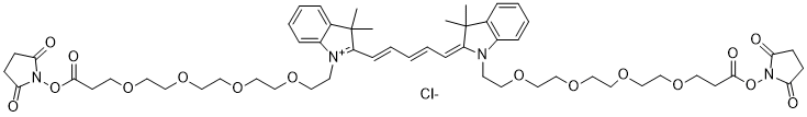 Bis-(N,N'-NHS-PEG4)-Cy5ͼƬ