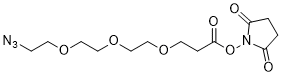 Azido-PEG3-NHS ester图片