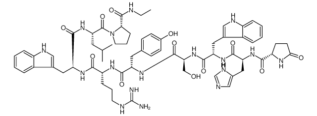 [D-Arg6,Pro9-NEt]Salmon gonadotropin-releasing hormoneͼƬ