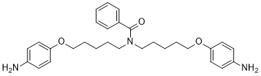 Benzamide,N,N-bis(5-(p-aminophenoxy)pentyl)-ͼƬ